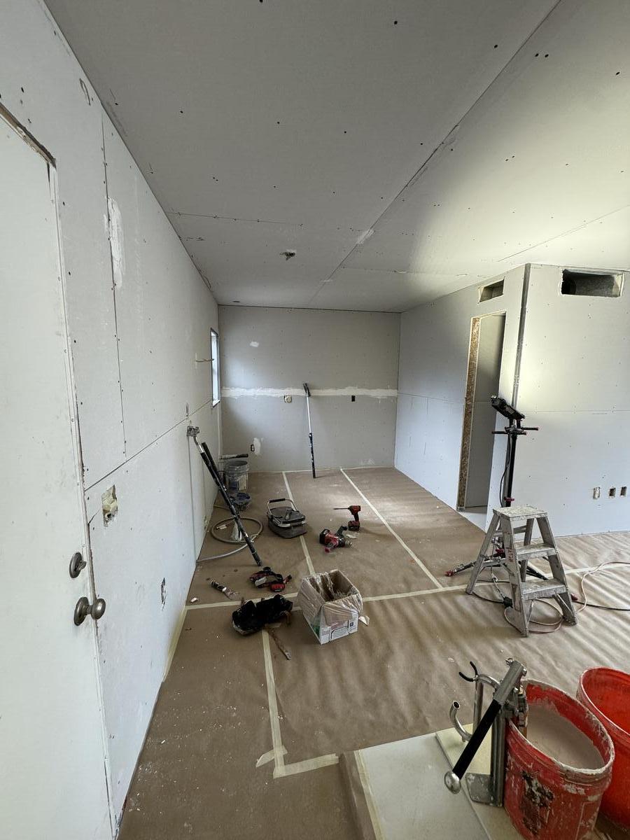 Drywall Hung & Taped