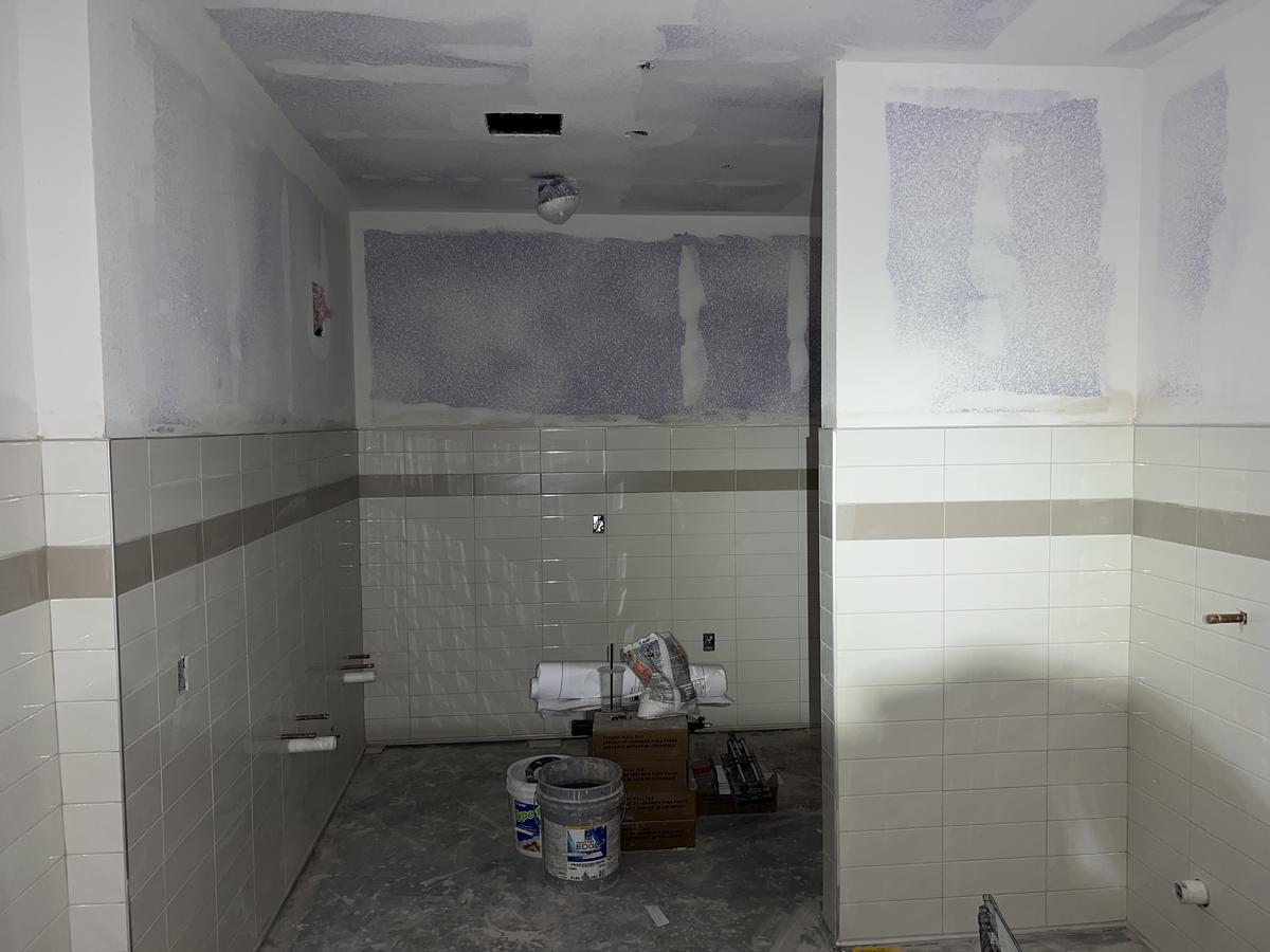 Bathroom Tile Drywall